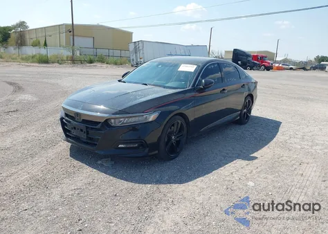 2019 Honda Accord Sport из США, поврежденный, VIN 1HGCV1F30KA160657